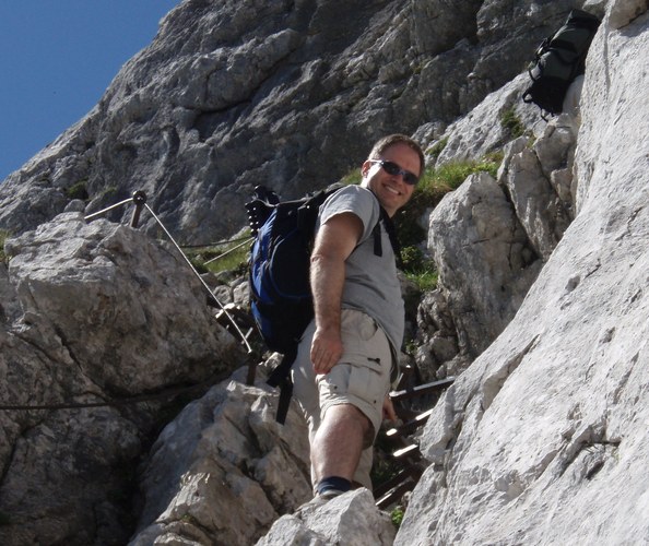 Hiking at Alpspitze