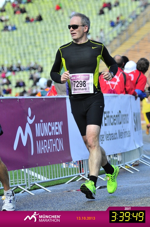 Running the Munich Marathon in 2013